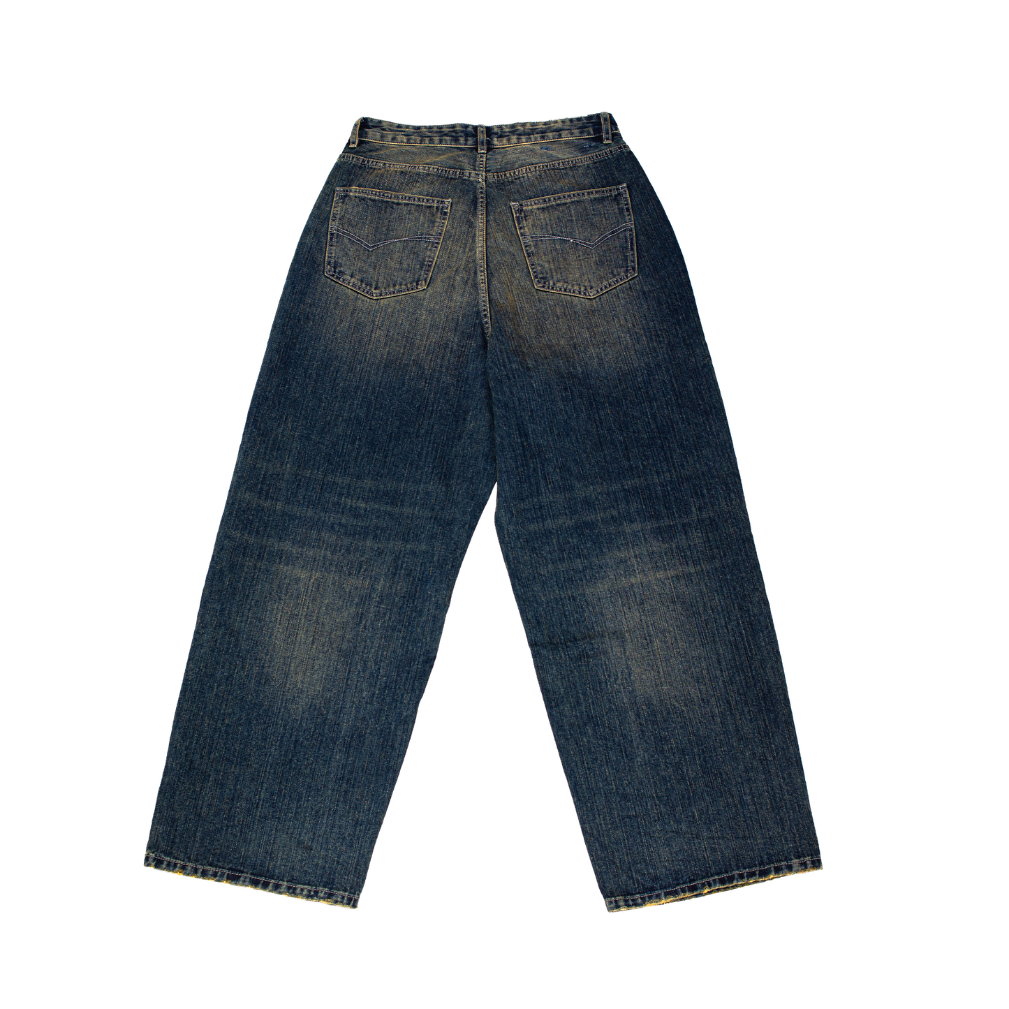 RUSTY DENIM PANTS - COPPER