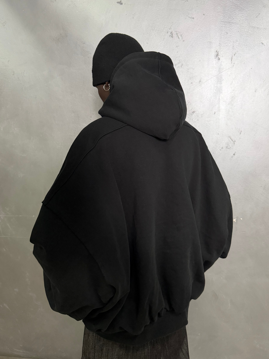 Reversible Bomber Jacket-Black/Brown