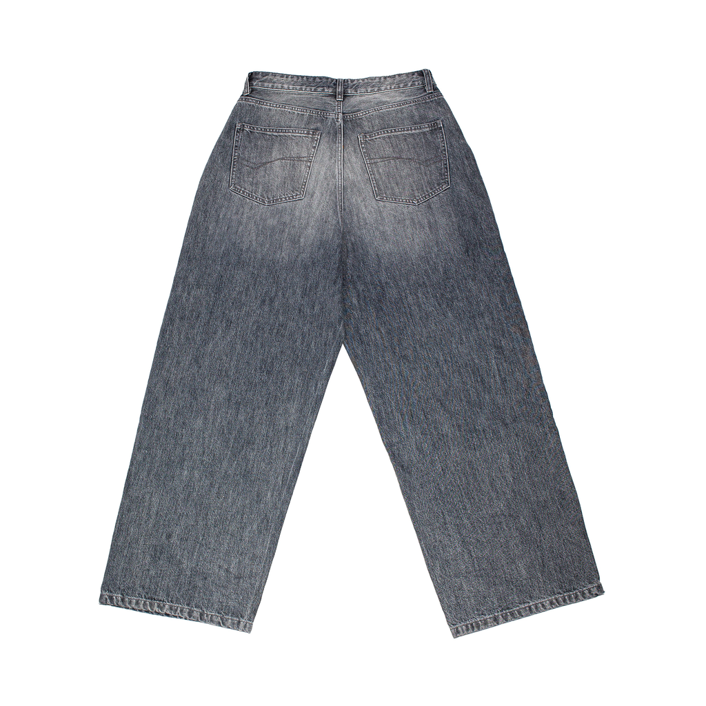 WIDE LEG DENIM  - SLATE