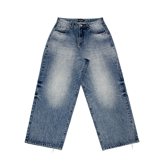 DOUBLE POCKET DENIM - BLUE
